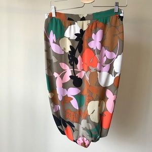 Missoni Floral Silk Skirt